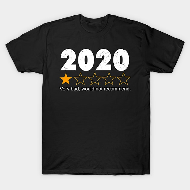 2020 Very Bad Would Not Recommend T-Shirt by swissles